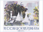1984 COCONUT GROVE ARTS FESTIVAL - CGAF - FLORIDA - ORIGINAL MINT ROLLED