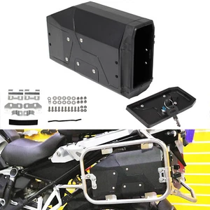 4.2L Tool Box Left Side Mount For BMW R1200GS R1250GS ADV F850GS F750GS Steel - Picture 1 of 14