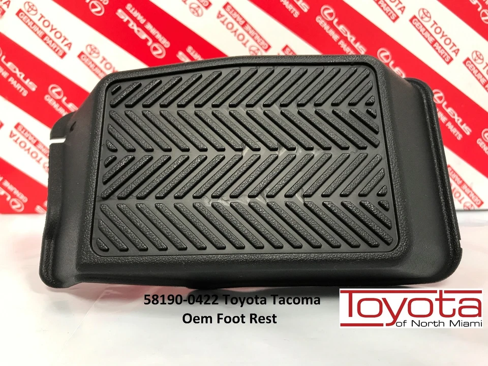 Genuine Toyota Tacoma 2005 Drivers Side Foot Rest 5819004021 5819004022
