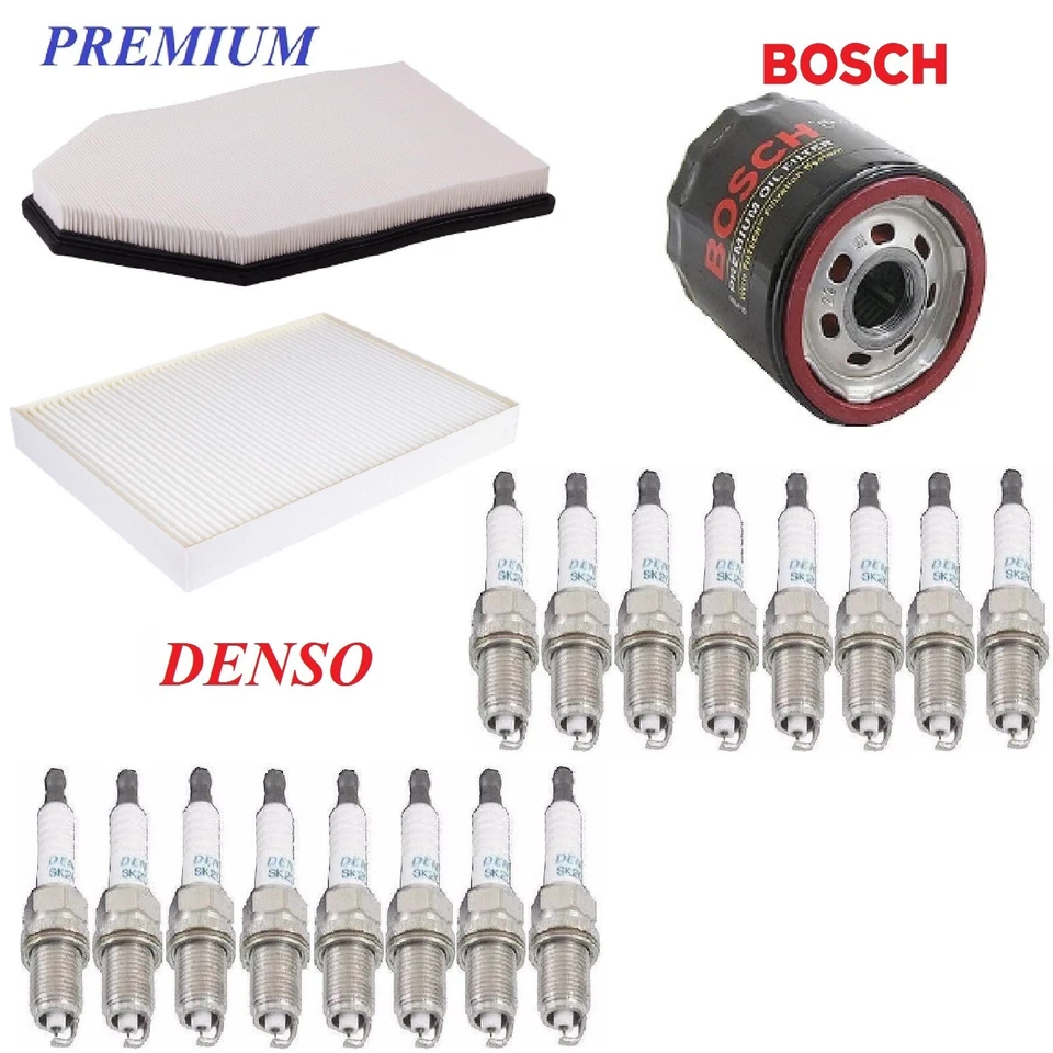 Tune Up Kit Filters Spark Plugs For CHRYSLER 300 V8; 6.4L 2012-2014 - Image 1 of 1