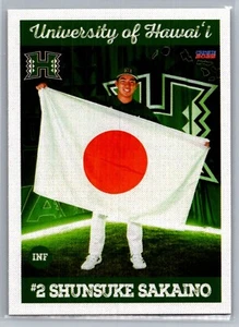 2025 Choice ~ Univ. Hawaii #2 Shunsuke Sakaino - Picture 1 of 2