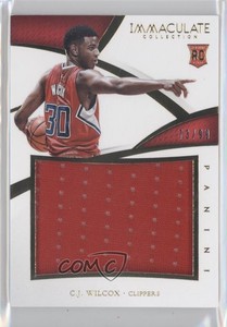 2014-15 Panini Immaculate Rookie Jerseys /99 CJ Wilcox #RJ-CJ Rookie RC