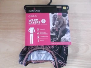 CUDDL DUDS GIRLS WARM LAYERS CREW & LEGGING - UNICORN - MEDIUM (7/8) - NWT - Picture 1 of 5
