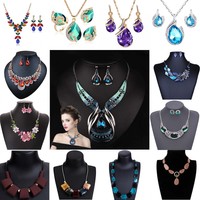 Charm Womens Chain Statement Chunky Collar Pendant Choker Bib Necklace Jewelry