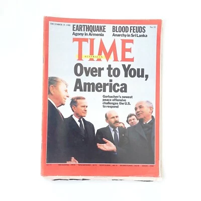 Time Magazine Australia | December 19 1988 | Issue 51 | Soviet Peace Issue  - Image 1 of 4