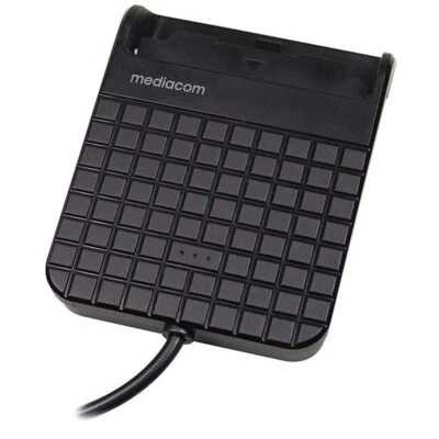 MEDIACOM MD-S402 - Lettore di Smart Card - USB 2.0 - Immagine 1 di 2
