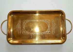 Grosses Tablett WMF Jugendstil Messing - Bild 1 von 7