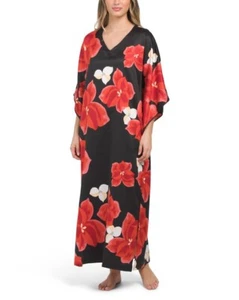 NATORI Ginza Floral Caftan (size M) - Picture 1 of 2