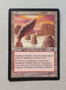 MtG - Sandstone Needle x1 - Mercadian Masques - Rare Retro Oldschool Land Staple - Bild 1 von 2