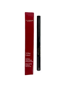 Clarins 3-Dot Liner Eyeliner Dot By Dot (0.7ml/0.023oz/Black) NEW - Picture 1 of 2