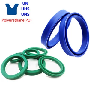 PU UN/UNS/UHS/U/Y-cup Hydraulic Piston Rod Oil Seal Rings Ø6-175mm Height 5-10mm - Picture 1 of 11