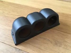 3 Gauge Boost Pod 52mm Holder Bracket Fixing Dash Mount Fitment - UK SELLER! - Picture 1 of 2