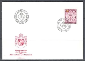 LI - LIECHTENSTEIN Dienst 69 FDC 4/9/1989 - Picture 1 of 1