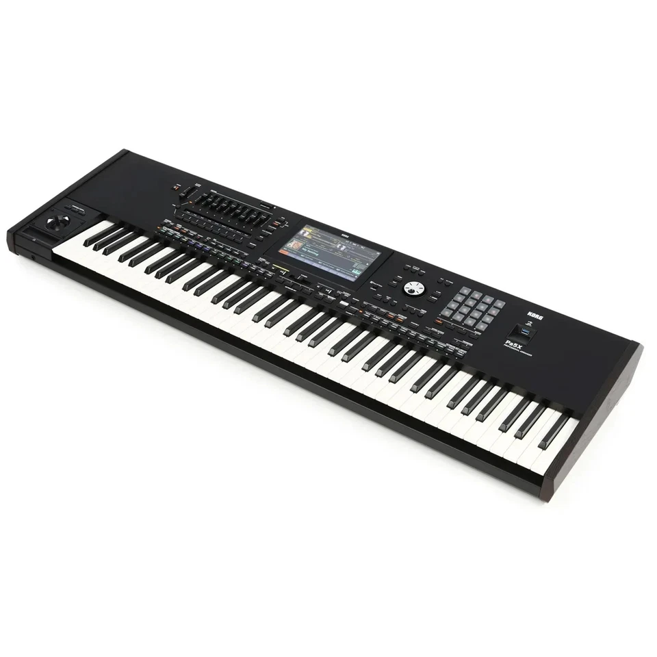 CLAVIER ARRANGEUR 76 NOTES SEMI LESTEES MP3 HARMONISEUR KORG PA5X-76
