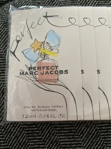 2 Marc Jacobs "Perfect" EDP Spray Sample Vials 1.2ml/.04fl.oz Each. New Release! - Picture 1 of 2