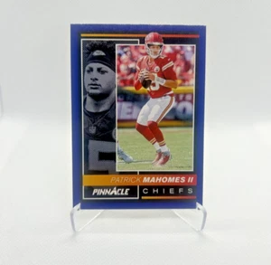 Patrick Mahomes /25 - Panini Encore Pinnacle Blue #97 - Kansas City Chiefs - SP - Picture 1 of 2
