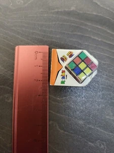 Miniture Rubiks Cube Smallest Dolls Accessory Rare Collectable Zuru Brand - Picture 1 of 9