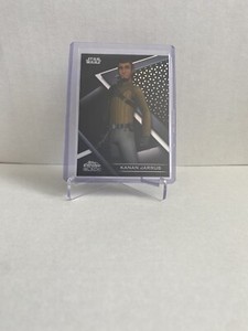 2022 Topps Chrome Black Star Wars Rebels Refractor /199 Kanan Jarrus #65