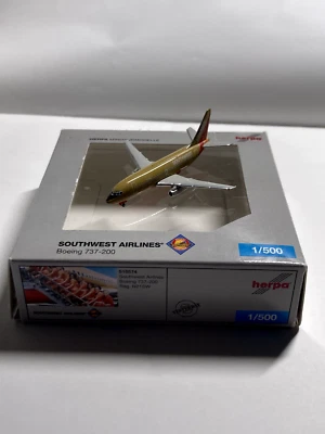 B737-200 Southwest Airlines N21SW Herpa Wings 1:500 - Immagine 1 di 2