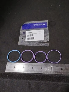 NEW GENUINE VOLVO INJECTOR O-RING KIT FOR VOLVO TRUCK D11 ENGINE VOLVO 27694 OG - Picture 1 of 12