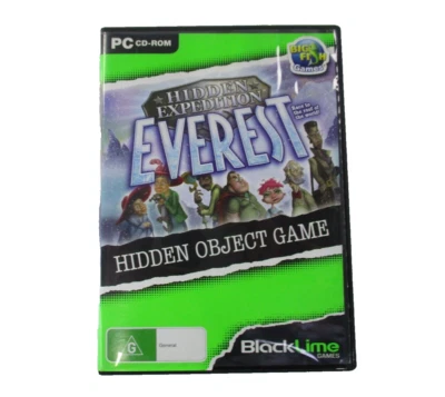 Hidden Expedition Everest PC CD-ROM G 2011 Big Fish Black Lime Hidden Object - Image 1 of 4