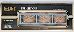K-Line K-90012 O Gauge KCC Exclusive Keokuk Canning Company Vat Car NIB 1:48 - Picture 1 of 5