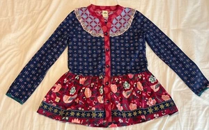 Wildflowers Wild Flowers Keepsake Bird EUC Written In The Stars Shirt Size 12 - Picture 1 of 4