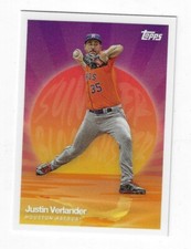 JUSTIN VERLANDER 2020 TOPPS ON DEMAND SET #10 MLB SUMMER BLOCKBUSTER CARD 14