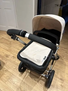 Bugaboo Cameleon 3 With Cream Foot Muff And Car Connectors. Immaculate - Picture 1 of 3