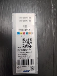 LNKX 1506PN N MM IC928 ISCAR Insert **10PCS** Genuine 🔥 New - Picture 1 of 4