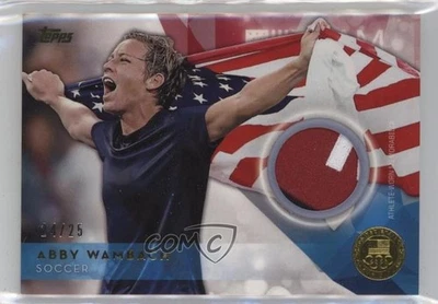 2016 US Olympic & Paralympic Team and Hopefuls Relics Gold /25 Abby Wambach - Image 1 of 2