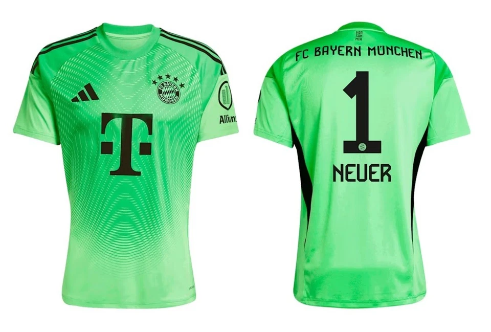 Trikot Kinder Adidas FC Bayern 2025-2026 Home Torwart GK I Heim FCB - Neuer 1 - Bild 1 von 1