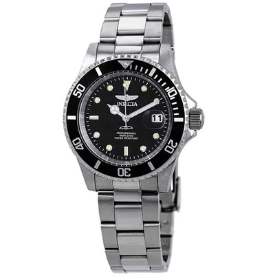 Reloj para hombre INVICTA Pro Diver esfera negra acero inoxidable 40 mm 26970 Foto 1 de 3