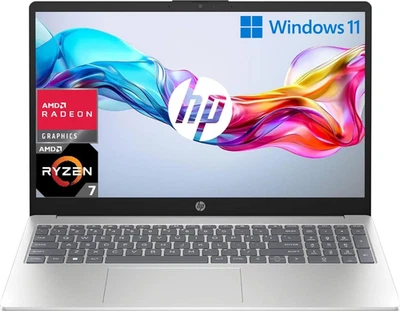 HP Pavilion 15 AMD Ryzen 7 7730U Full HD 16 GB DDR4-SDRAM 512 GB SSD Windows 11 - Immagine 1 di 4