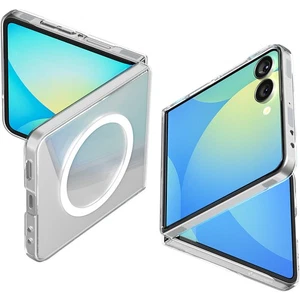 Handyhülle für Galaxy Z Flip7 Spigen Case Cover Schutzhülle Etui Hülle Weiß - Afbeelding 1 van 15