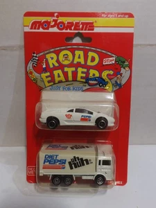 Majorette 2 Pack Road Eaters Pepsi Lamborghini Diablo & Container Truck - Picture 1 of 4