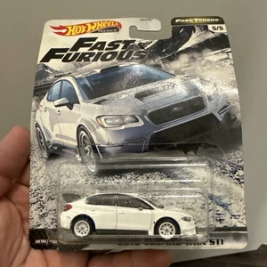 2019 Hot Wheels PREMIUM -Fast & Furious 2016 SUBARU WRX Fast Tuners DAMAGED CARD - Picture 1 of 13