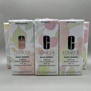 Clinique Even Better Makeup Foundation SPF 15 1oz PICK YOUR SHADE New - Picture 1 of 7