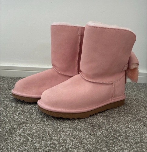 Stivali classici Mini II con fiocco con polsini UGG (taglia 3)