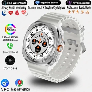 Neu Galaxy Watch 7 Ultra GPS Tracking Smartwatch Männer AMOLED Bildschirm Herzfrequenz - Bild 1 von 27