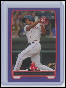 2012 Bowman #BP105 Xander Bogaerts Prospects lila - Bild 1 von 2
