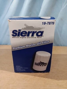 A28 Sierra Marine 18-7876 Oil Filter Long GM 13/16" x 16NPT OEM New Boat Parts - Bild 1 von 4