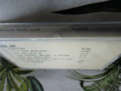 American Music Club - San Francisco Pre Release Promo Virgin Tape Cassette Album - Image 1 of 4