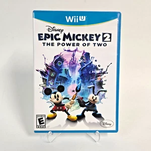Disney Epic Mickey 2 The Power of Two (Nintendo Wii U, 2012) (COMPLETE & TESTED) - Picture 1 of 5