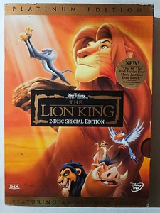 Walt Disney THE LION KING 2 Disc Special Edition DVD - Picture 1 of 1
