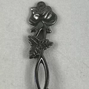 Cucchiaio da collezione Rose On Stem 5"" Finlandia - Foto 1 di 4