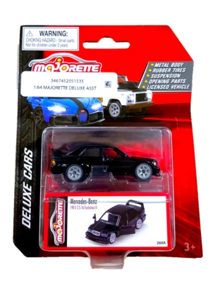 2023 Majorette Mercedes Benz 190 E 2.5-16 Evolution Il VHTF - Image 1 of 3