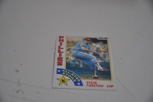 1984 opc o pee chee baseball card # 395 Steve Carlton AS all star Philadelphia p