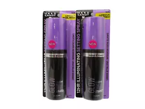 Lot/2 Hard Candy Sheer Glow Illuminating Setting Spray Luminous Pearl Finish - Picture 1 of 2