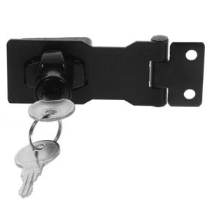 1 Set Cabinet Lock With Keys Metal Drawer Lock For Household Security Secure - Picture 1 of 12